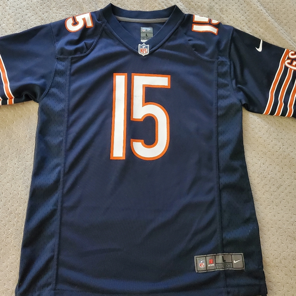 Boys youth Bears football jersey size L